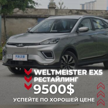 молочный машинка: Weltmeister ex5 рестайлинг 2021 400 km запас хода 9500 доллар