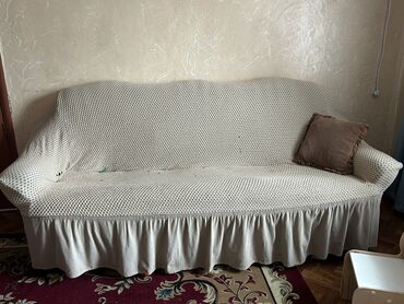 диван для бутика: Диван-кровать, цвет - Синий, Б/у