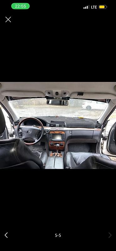 highlander 2: Mercedes-Benz S-Class: 2003 г., 3.7 л, Автомат, Бензин, Седан — 3