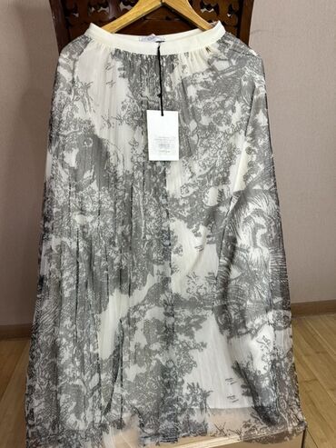 спортивное оборудование: Юбка, Юбканын модели: Плиссе, Миди, Шифон lalafo.kg да спортивное оборудование: Юбка, Юбканын модели: Плиссе, Миди, Шифон