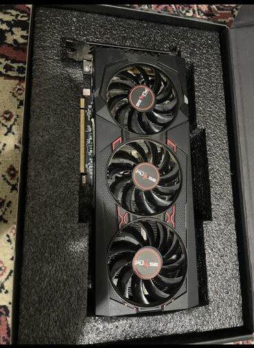 блоки питания xfx: Видео карта, Колдонулган, AMD, Radeon RX, 6 ГБ, ПК үчүн