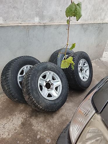 Колеса в сборе: Колесо в сборе: литой диск Toyota + шина Yokohama Geolandar I/T-S — 8