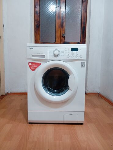 Стиральные машины: Стиральная машина LG, Б/у, Автомат, До 5 кг, Узкая — 1