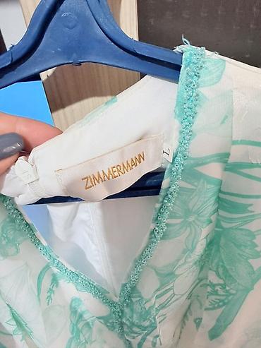 zimmermann платья: Платья Zimmermann, длинные, с цветочным принтом. 1) Голубое: - — 4