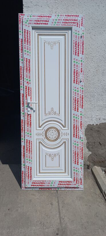 Plastik qapılar: Yeni Plastik qapı Zamok ilə, Zəmanətli, Pulsuz quraşdırma, Ödənişli çatdırılma, Pulsuz çatdırılma, Rayonlara çatdırılma — 4