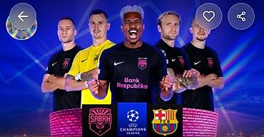Məhsul: Sabah FK –Barcelona FC UEFA Çempionlar Liqası oyununa 3 ədəd