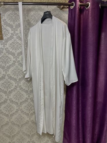 кызыл бел: Повседневное платье, Лето, Длинная модель, Шелк, L (EU 40)