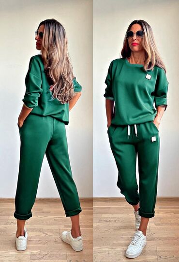 Gornji i donji deo: ✨️MODEL KOMPLET /DUKS-DONJI DEO TRENERKA✨️ 🎀🎀Ženske trenerke, kako sa — 2