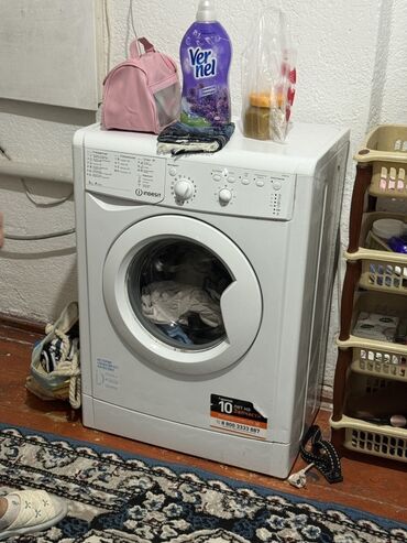 айфон 7 бишкек бу: Кир жуучу машина Indesit, Колдонулган, Автомат, 5 кг чейин, Толук өлчөм