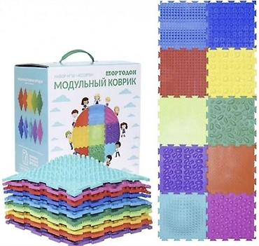 пазлы коврики: Коврик массажный 
10 шт 1800 сом 
17 шт 3000 сом — 1