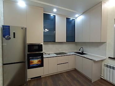 Кухонные гарнитуры: Кухонный гарнитур угловой в современном минималистичном стиле - — 16