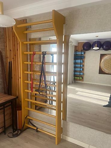 Шведские стенки: Шведская стенка деревянный at lalafo.kg — 4 Шведские стенки: Шведская стенка деревянный — 4