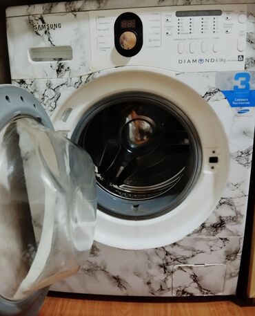 samsun a34: Стиральная машина Samsung, 6 кг, Б/у, Автомат, Есть сушка, Нет кредита, Самовывоз