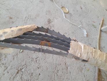 черный пол: Lentin mişar bıçaqları (band saw blade) - Material: yüksək möhkəmliyə