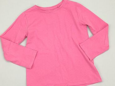 sweterek z ozdobnymi guzikami: Sweatshirt, 4-5 years, 104-110 cm, condition - Good