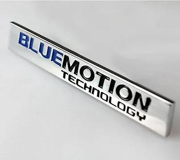 Auto delovi, gume i tjuning: Vw znak BLUEMOTION samolepljiv. Samolepljiv znak Blue Motion. ✨ U — 1