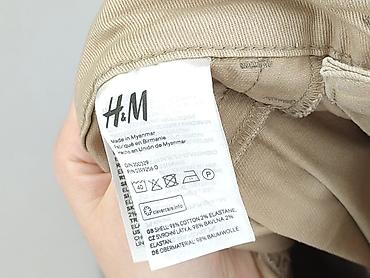 czerwone rurki: H&M, Spodnie materiałowe damskie, rozmiar XS — 5
