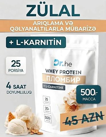 Protein: Protein Çəki: 500 - 750 g, Yeni — 1