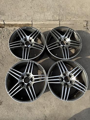 диски 17 садор: Литые Диски R 18 AMG, Комплект, отверстий - 5, Б/у — 5