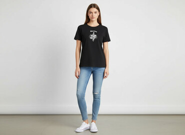 t shirty z konopii: Cropp, Футболка жіноча, розмір M