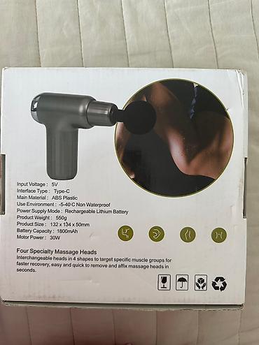 massage machine: Массажный пистолет "Fascial Gun" предназначен для глубокого массажа — 2