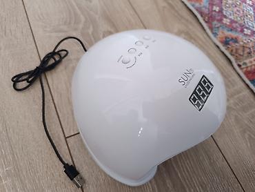 yanğın sensoru: SUN5 UV/LED Dırnaq Lampası – 48W (səhfən iki dənə alınıb təzədir heç — 2