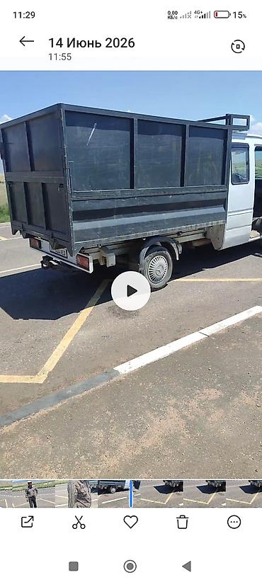 Унаа: Mercedes-Benz Спринтер: 1997 г., 2.9 л, Дизель, Пикап — 4