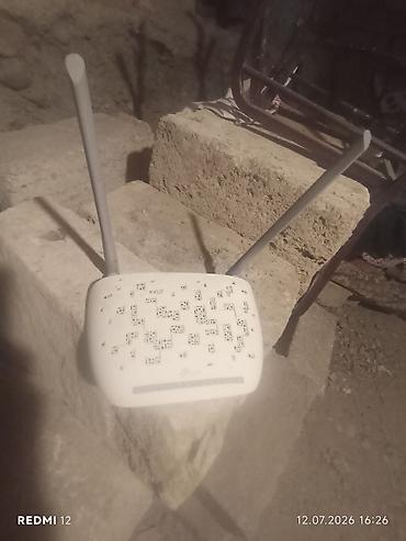 TP-Link Wi‑Fi router - İki ədəd yüksək qazanclı xarici antenna – ev