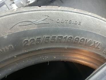 topdan teker satisi r16: Satılır: 4 ədəd avtomobil şini - Ölçü: 225/55 R16 - Yük/sürət — 2