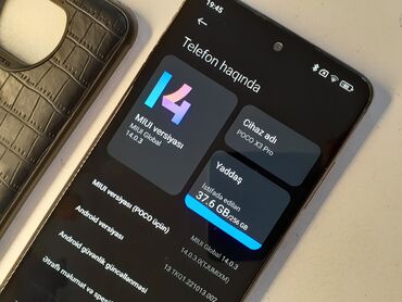 Poco: Poco X3 Pro, 256 GB, rəng - Qızılı, Düyməli, Sensor, Barmaq izi — 9