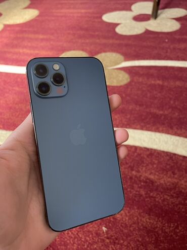 купить бу пс5: IPhone 12 Pro, 128 ГБ, Pacific Blue, Face ID