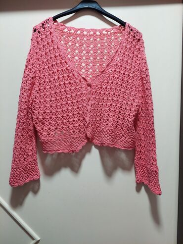 džemper i košulja: M (EU 38), Rupičasti