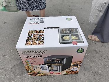 2techno kg: Аэрофритюрница ТЕХНОМИР TH-2601 - Мощность: 3000 Вт - Два независимых — 2