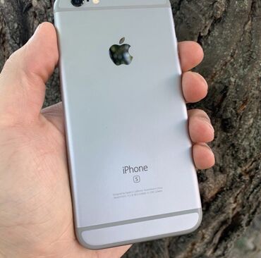 iphone за 5 000: IPhone 6s, Б/у, 32 ГБ, Серебристый, Чехол, Защитное стекло, 88 %