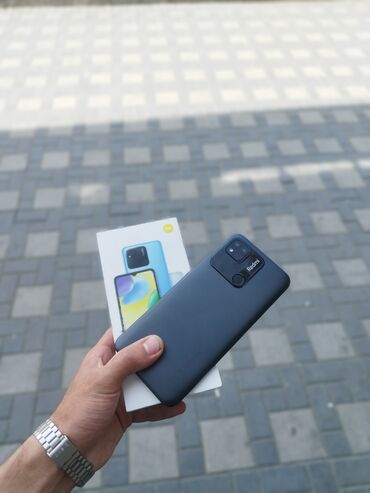 xiaomi qin 2 бишкек: Xiaomi Redmi 10A, 64 ГБ, цвет - Черный, 
 Кнопочный, Отпечаток пальца