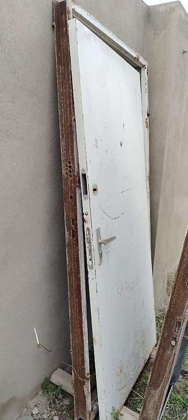 plastik qapi pencərə: Metall giriş qapısı – qutu ilə - Material: polad metal lövhəli qapı - — 1