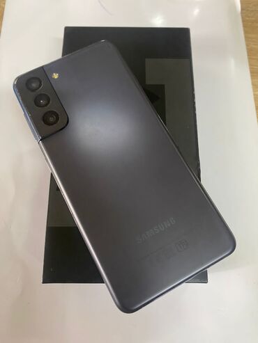 цена телефона samsung: Samsung Galaxy S21 5G, Б/у, 256 ГБ, цвет - Черный, 2 SIM