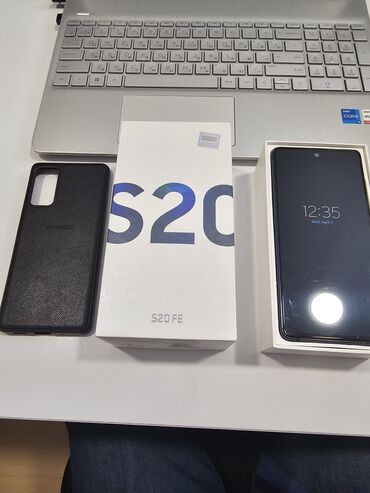 xarab telefonlar: Samsung Galaxy S20, 128 GB, rəng - Göy, Sensor, Barmaq izi, Simsiz şarj