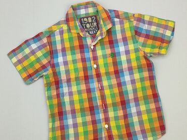 Koszula 4-5 lat, stan - Dobry, wzór - Kratka, kolor - Kolorowy