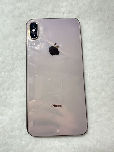 iphone xs обмен: IPhone Xs Max, Колдонулган, 256 ГБ, Заряддоочу түзүлүш, Коргоочу айнек, Куту