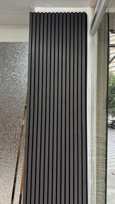Digər tikinti materialları: Dekorativ divar panelləri – 3D lamel profilli Məhsul təsviri: - — 12