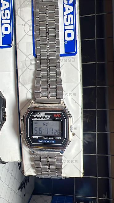 casio saat qiyməti: Yeni, Qol saatı, Casio, rəng - Gümüşü — 1