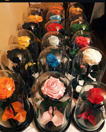 Buket güllər: Tebii gül solmayan 10 il yashayir orijinaldi hec bir qulluq teleb — 9