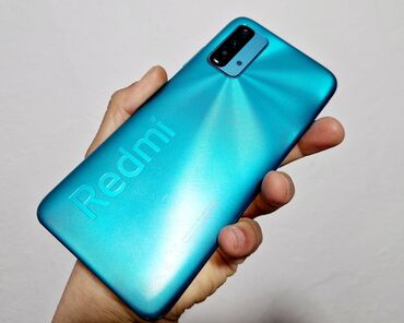 redmi 9t цена в бишкеке: Redmi, Redmi Note 9T, Б/у, 256 ГБ, цвет - Синий, 2 SIM