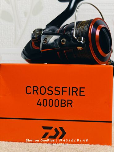 детский спортивный купальник: Графитовый ротор, Оригинальное Катушки Daiwa Crossfire 4000BR Катушка