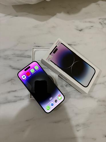 iphone sr: IPhone 14 Pro, Deep Purple, Face ID — 2