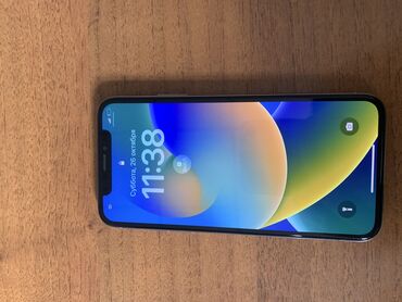 Apple iPhone: IPhone X, Б/у, 64 ГБ, Белый, 100 %