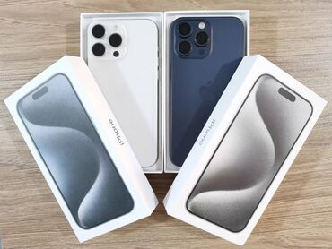 14 про новый: IPhone 15 Pro Max, Жаңы, 512 ГБ, Desert Titanium, 100 %