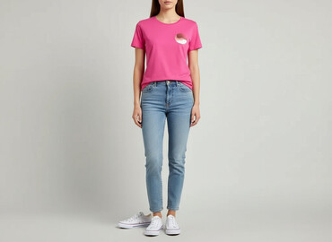 tommy 1985 t shirty: T-shirt damski, rozmiar L