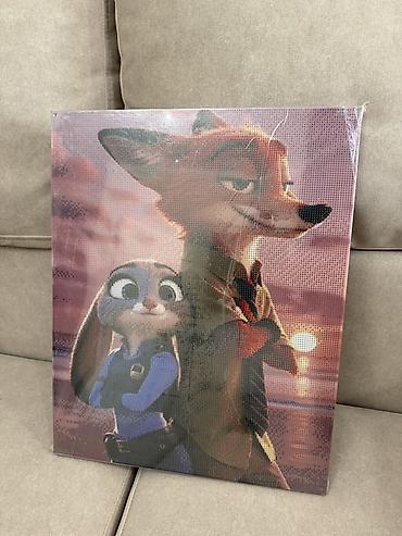 Картины: Алмазная мазайка 💎 Размер мазайки 40*50 В наборе: Сами алмазы 💎 — 18